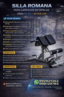 SILLA ROMANA LINEA FIT 50