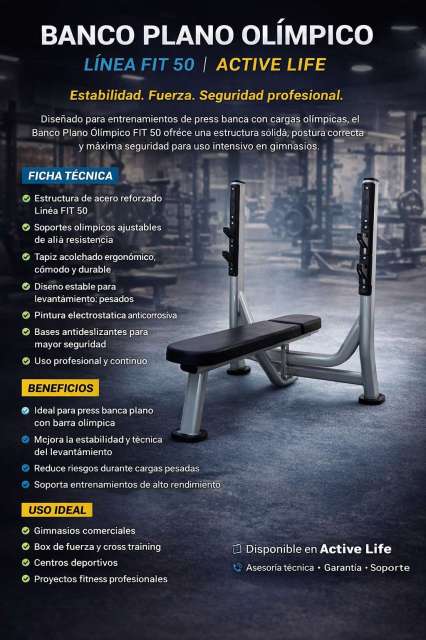 BANCO OLIMPICO PLANO  PROFESIONAL FIT 50