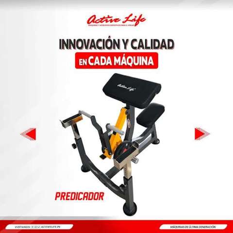 BANCO DE BICEPS GUIADO CON TIMON