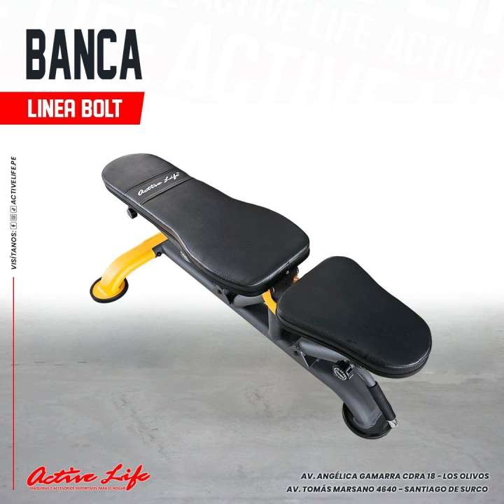 Banco RECLINABLE COMERCIAL BOLT 34X