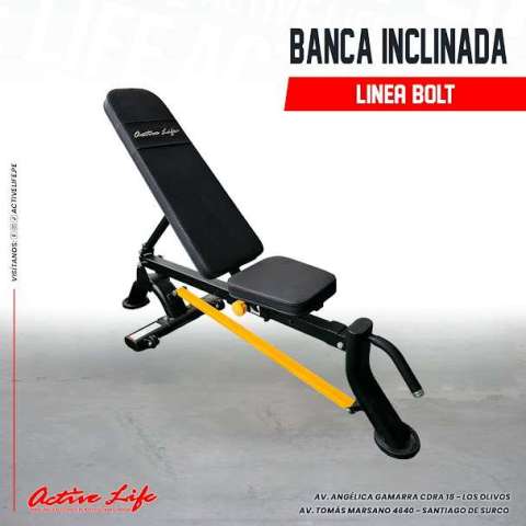 Banco RECLINABLE COMERCIAL BOLT 34X