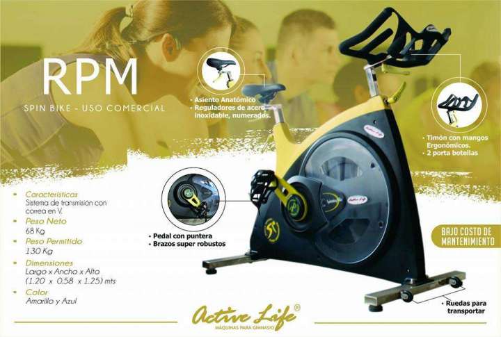 BICICLETA SPINNIN PROFESIONAL - CYCLING GYM