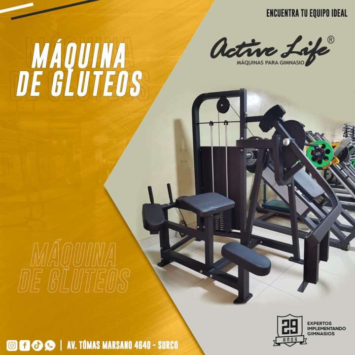 GLUTEOS MAQUINA PLACAS LINEA RANGER