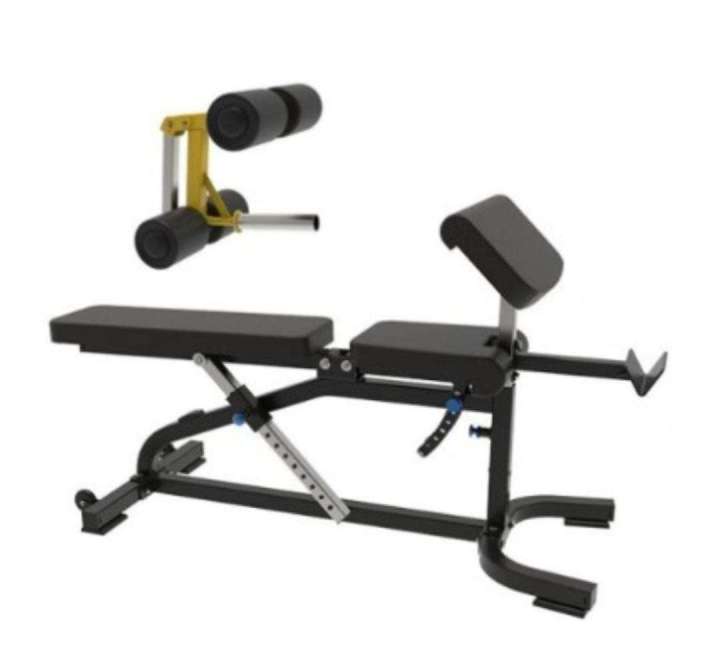 BANCO EXTENSIONES ,FEMORALES ,BICEPS ,GLUTEOS COD 70