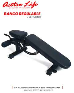 BANCA REGULABLE TIKTOK60