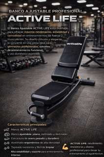 BANCO RECLINABLE IROMAN FIT