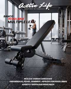 banco reclinable multiple lexu