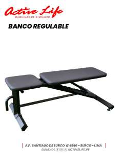 BANCO REGULABLE FLE