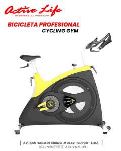 BICICLETA SPINNIN PROFESIONAL - CYCLING GYM