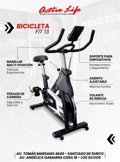 BICICLETA SPINNING FIT13