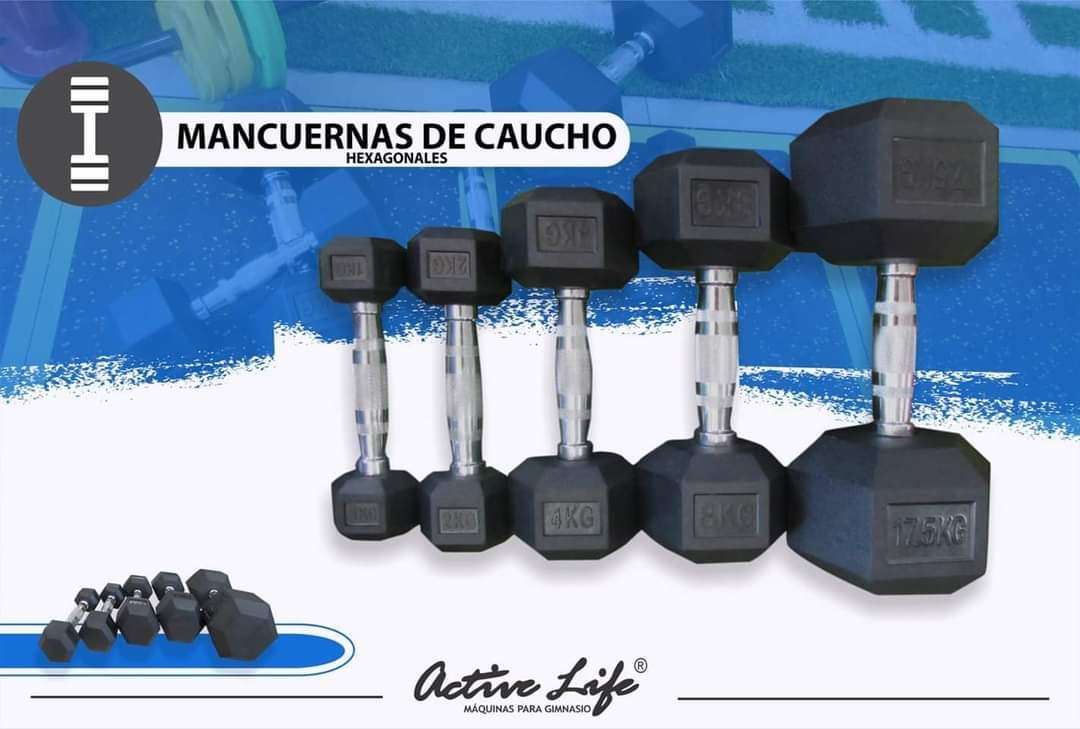 MANCUERNAS HEXAGONALES DE CAUCHO – Activelife