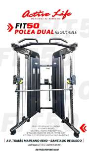 POLEA DUAL CROSSOVER - FIT50