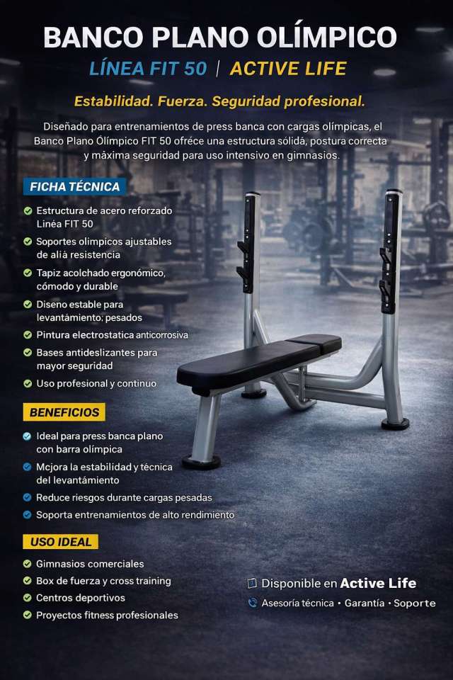 BANCO OLIMPICO PLANO  PROFESIONAL FIT 50