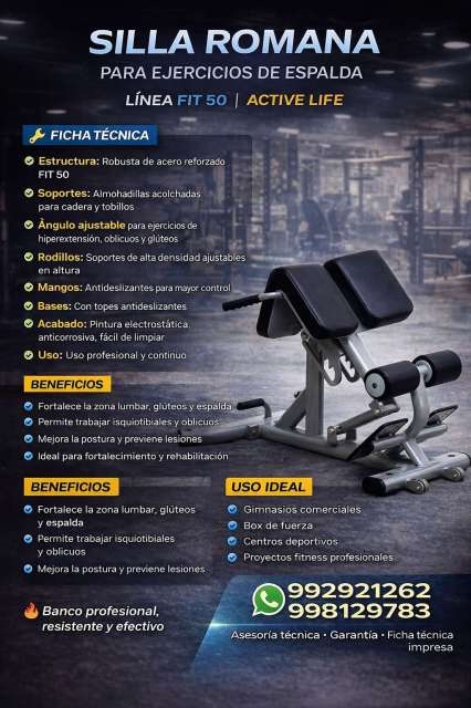 SILLA ROMANA LINEA FIT 50