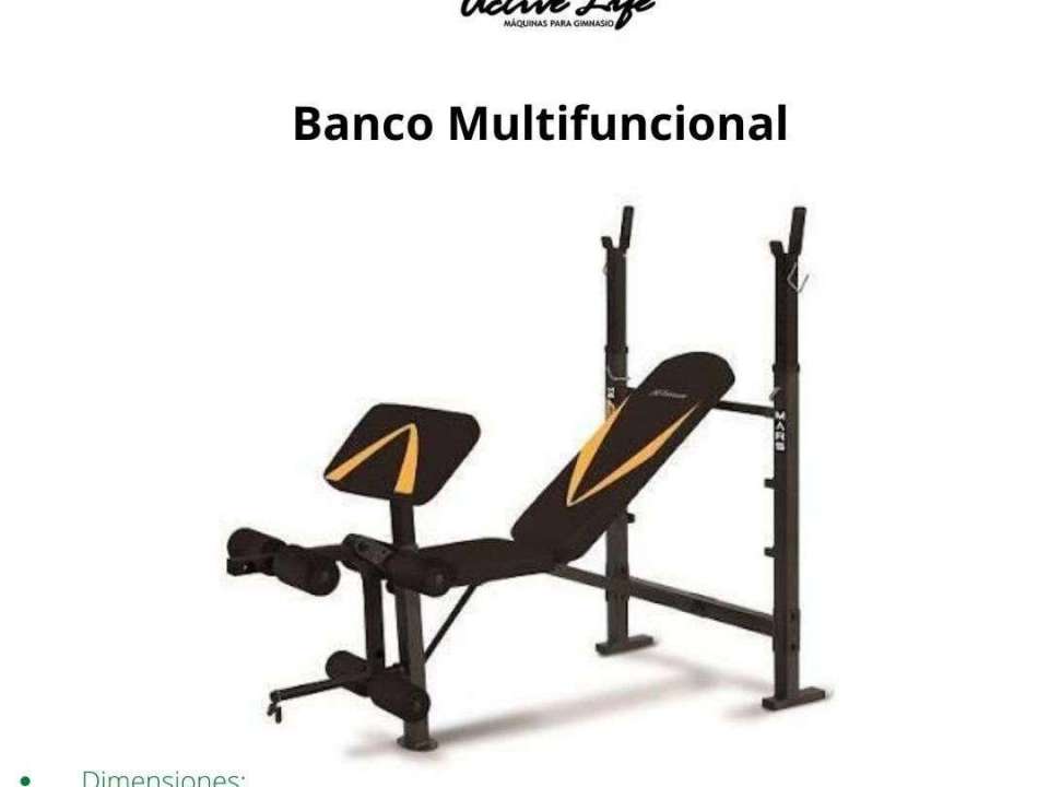 Active Life  Banco Multifuncional - S/. 990.00