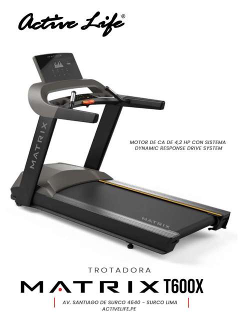 CAMINADORA MATRIX T600X