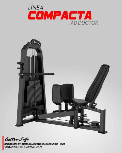 MÁQUINA  ABDUCTOR COMPACTA