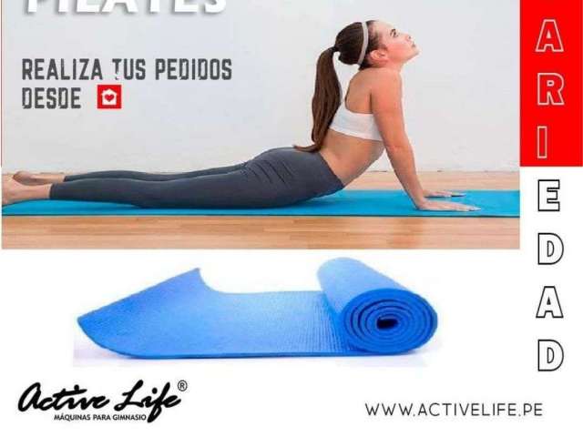 Colchoneta Tapete Mat de mm para Yoga y Pilates